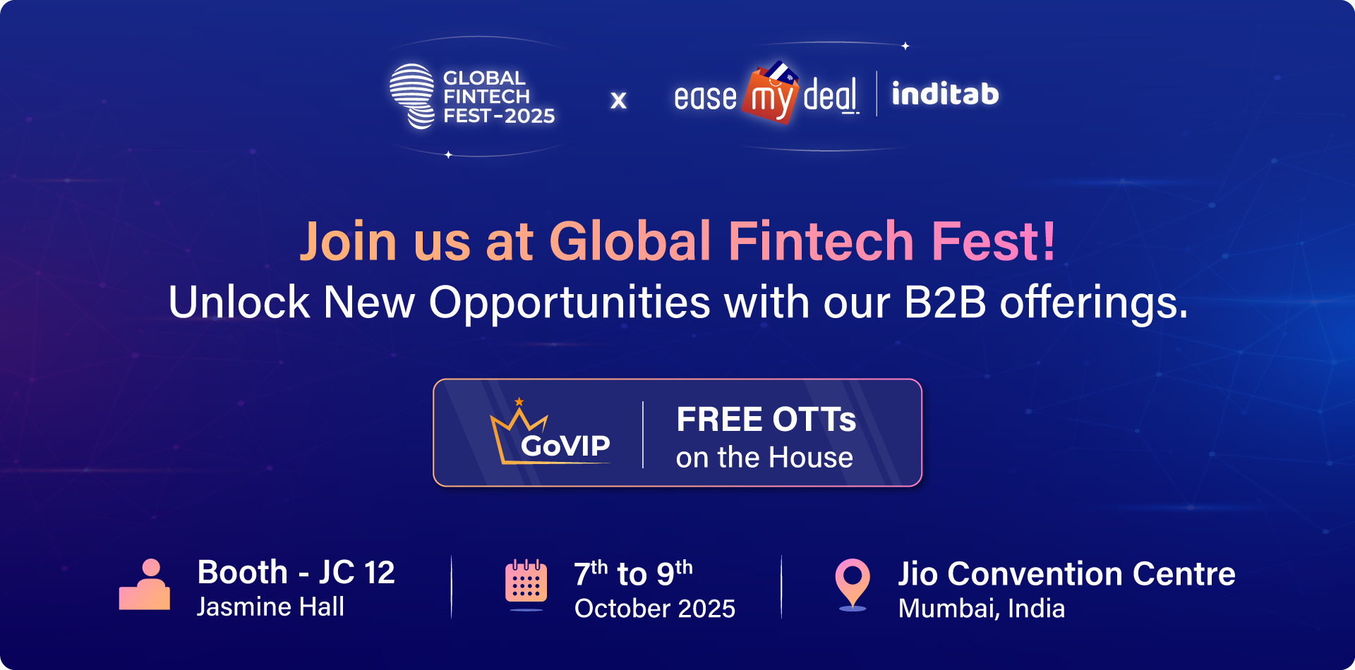 Global Fintech Fest (GFF) Mumbai 2025: Join Us!