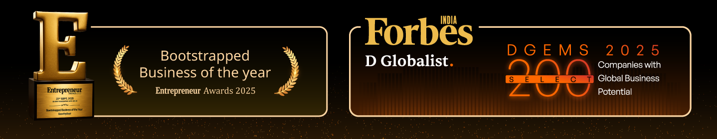 Inditab Easemydeal Awards and Recognition